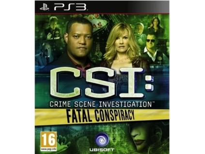 PS3 CSI Fatal Conspiracy