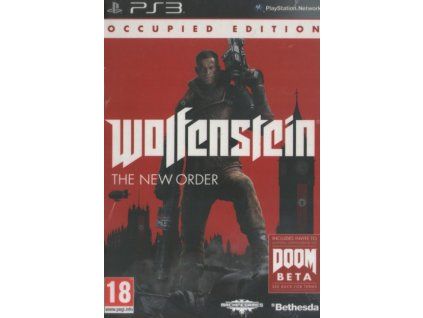 PS3 Wolfenstein The New Order Occupied Edition