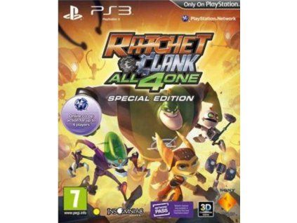 PS3 Ratchet and Clank All 4 One Special Edition