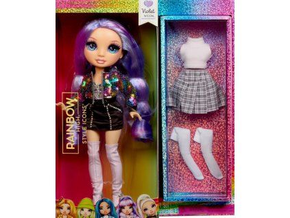 Panenka Rainbow High Style Icons Violet Willow