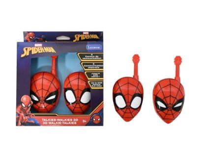 Vysílačky Marvel SpiderMan 3D Walkie Talkies 500m