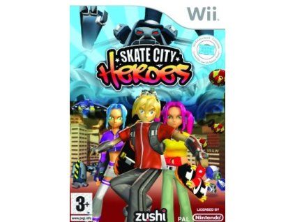 Wii Skate City Heroes