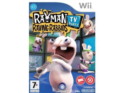 Wii Rayman Raving Rabbids TV Party