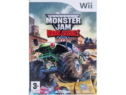 Wii Monster Jam Urban Assault