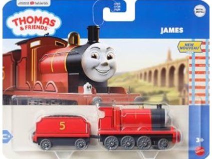Mašinka Tomás a přátelé Deluxe James kovová