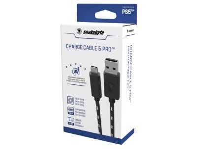 PS5 Nabíjecí kabel Snakebyte 5m