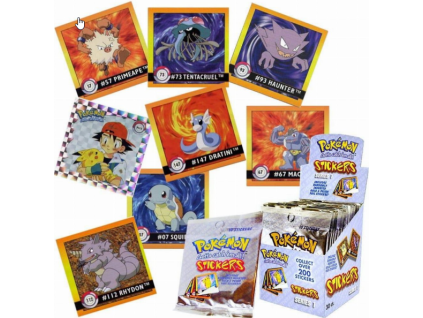 Set samolepek Pokémon