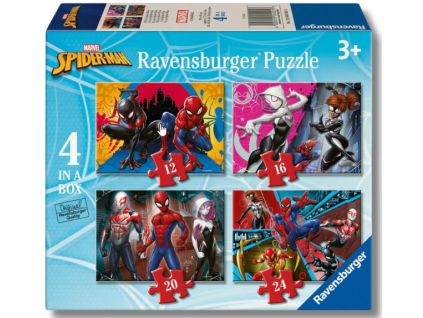 Puzzle Spiderman 4v1