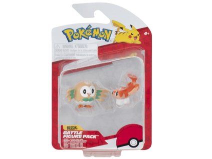 Figurka Pokémon Battle Tatsugiri a Rowlet