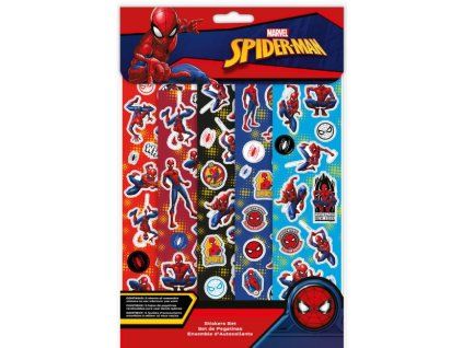 Samolepky Spiderman 5 archů
