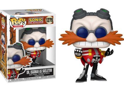 Funko Pop! 1279 Sonic The Hedgehog Dr. Eggman As Skeleton
