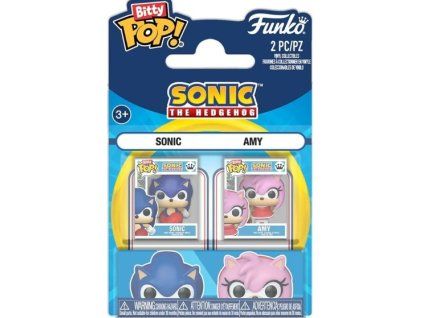 Funko Bitty Pop! 2Pack Sonic The Hedgehog Sonic and Amy