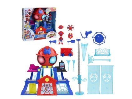 Hrací set Marvel Spidey Rescue WebQuarters