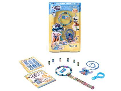 Náramek Sticki Rolls Disney Stitch Pendant Pack S2