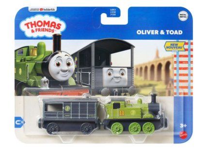 Mašinka Tomáš Deluxe Metal Engine Oliver a Toad