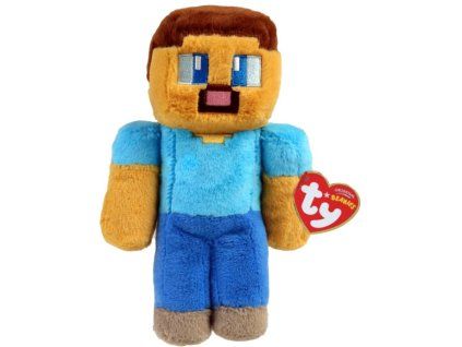 Plyšák Ty Minecraft Steve 20cm