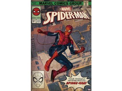 Plakát Spiderman Comic Front 61x91,5cm