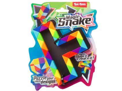 Puzzle Color Magic Snake Fidget 14x18cm