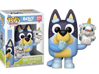 Funko Pop! 2371 Bluey Bandit With Unicorse