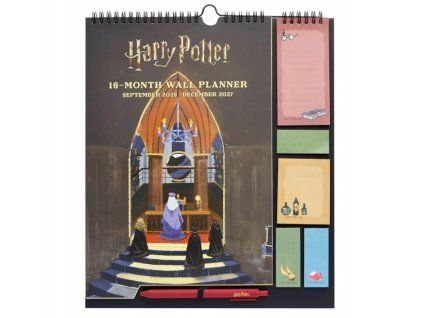 Nástěnný plánovač Harry Potter 2026