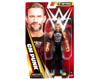 Figurka WWE Main Event Top Picks CM Punk 18cm