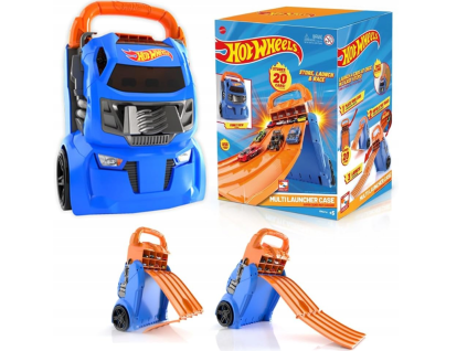 Kufřík Hotwheels s dráhou na 20 aut