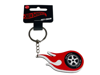 Klíčenka Hot Wheels plamen
