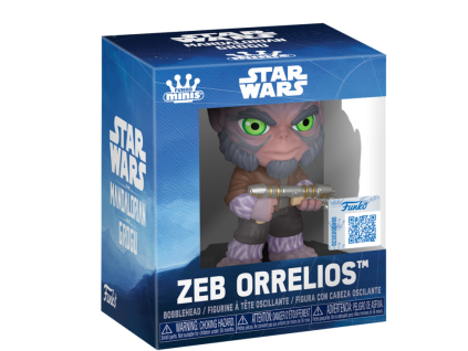 Funko Minis Star Wars Mandalorian a Grogu Zeb Orrelios