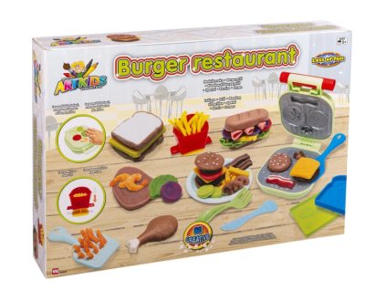 Hrací set Dough Burger Restaurant