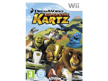 Wii DreamWorks Super Star Kartz