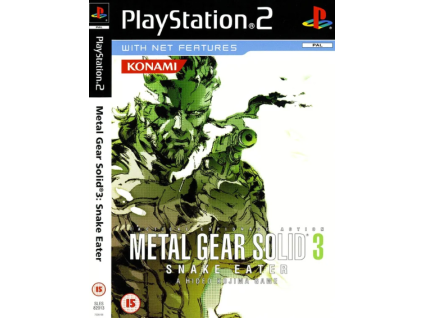 PS2 Metal Gear Solid 3 Snake Eater