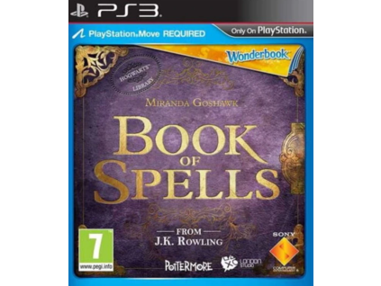 PS3 Wonderbook Book of Spells CZ