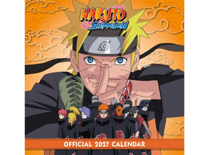 Kalendář 2027 Naruto