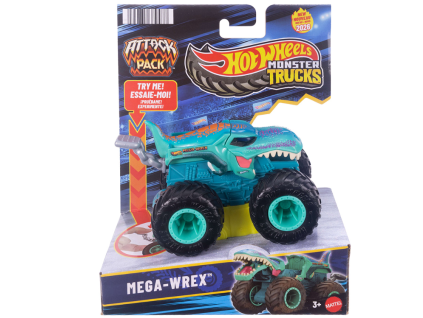 Hot Wheels Monster Trucks Attack Pack Mega Wrex