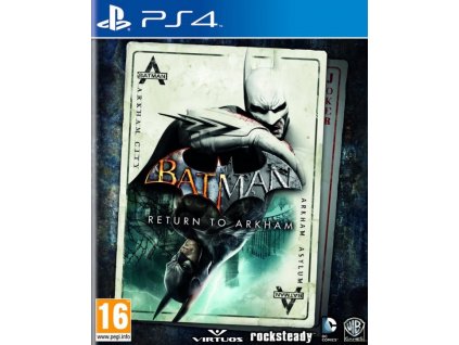 PS4 Batman Return To Arkham