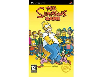 PSP The Simpsons Game