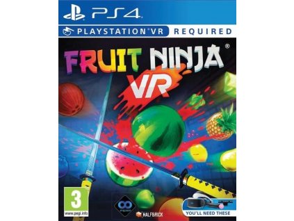 PS4 Fruit Ninja VR