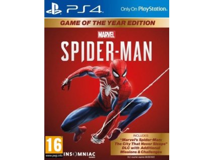 PS4 Spider-Man Game of The Year Edition CZ