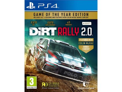 PS4 Dirt Rally 2.0 Game of The Year Edition