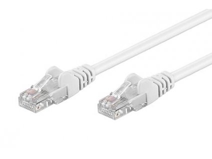 utp patchkabel kat 5e 10m bily i8637