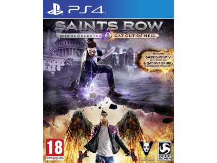 PS4 Saints Row 4 Re Elected and Gat Out of Hell Nové