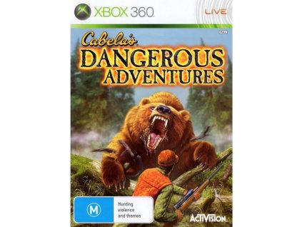 X360 Cabelas Dangerous Adventures