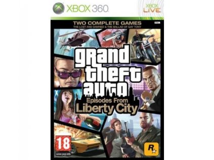 X360 Grand theft Auto Episodes from Liberty City (GTA)