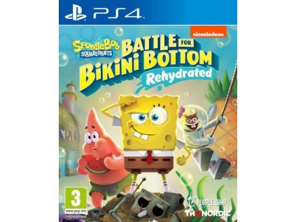 PS4 Spongebob SquarePants Battle for Bikini Bottom Rehydrated