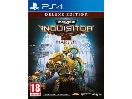 PS4 Warhammer 40000 Inquisitor Martyr Deluxe Edition