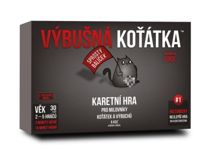 Společenská hra Výbušná koťátka Přisprostlá Edice