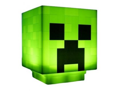 Lampička Minecraft Creeper