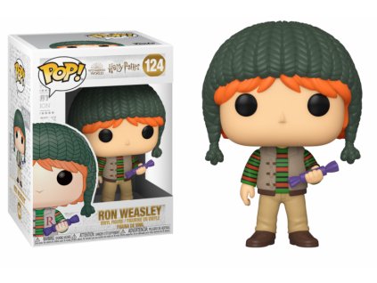 Merch Funko POP! 124 Harry Potter Holiday Ron Weasley