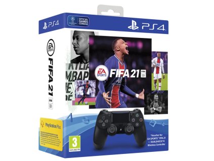 Sony Dualshock 4 Black V2 FIFA 21 CZ