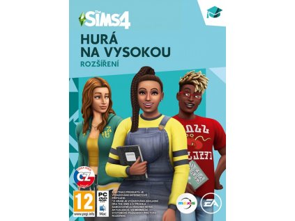 PC The Sims 4 Hurá na vysokou Rozšíření CZ